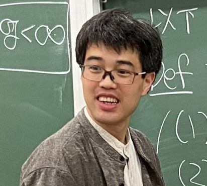 登壇者 阿部 紀行さん（大学院数理科学研究科）